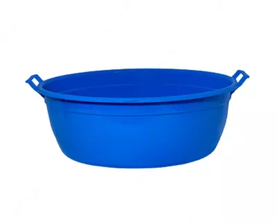 Ko‘k oval tovoq -